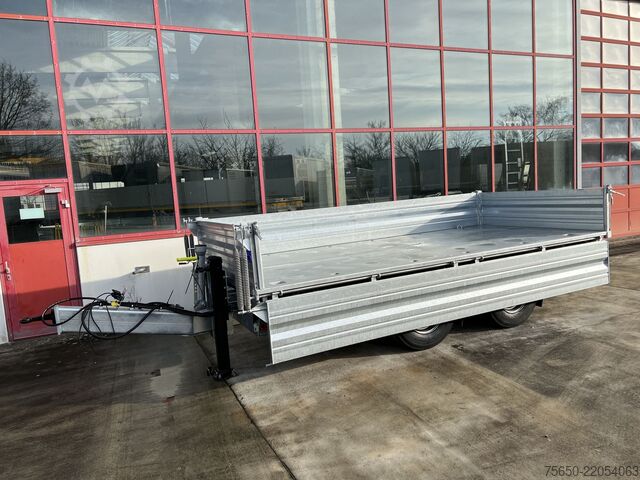Tipper trailer Möslein TTD 19 B  19 t Tandemkipper- Tieflader, Breitbereifung