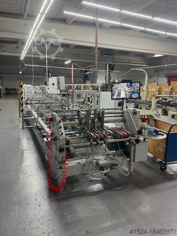 Folding box gluing machine automatic Eterna Efold 1100 Elite