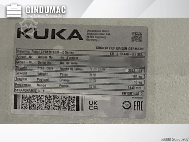 Roboterarm KUKA KR 10 R1440-2