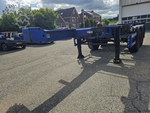 Container transport KRONE F.ATL 20-BPW DRUM-STEEL SPRINGS.