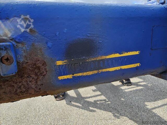 Container transport KRONE F.ATL 20-BPW DRUM-STEEL SPRINGS.