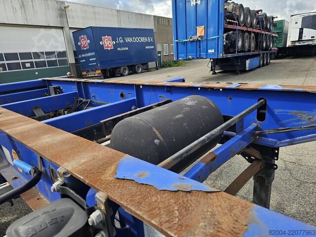 Container transport KRONE F.ATL 20-BPW DRUM-STEEL SPRINGS.