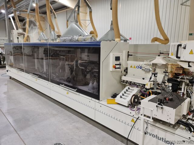 Double-sided formating and edgebanding SCM Group spa - STEFANI EVOLUTION SSB