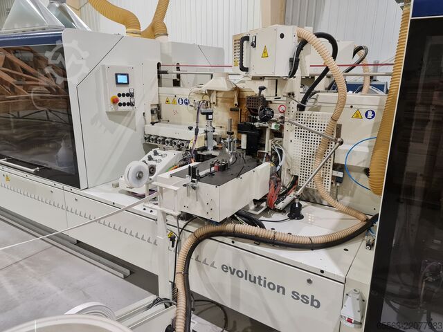 Double-sided formating and edgebanding SCM Group spa - STEFANI EVOLUTION SSB
