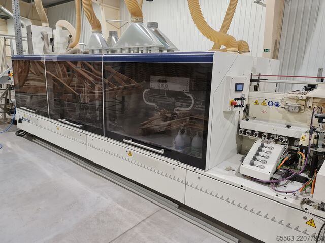 Double-sided formating and edgebanding SCM Group spa - STEFANI EVOLUTION SSB