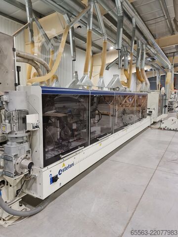 Double-sided formating and edgebanding SCM Group spa - STEFANI EVOLUTION SSB