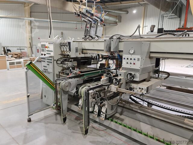 Double-sided formating and edgebanding SCM Group spa - STEFANI EVOLUTION SSB