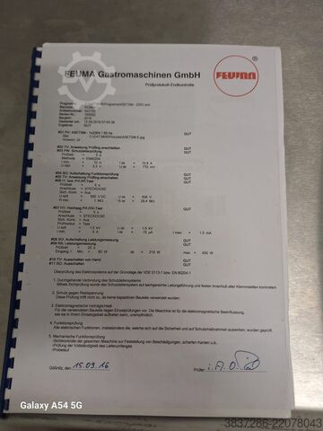 Apple processing machine FEUMA Gastromaschinen GmbH ASETSM-E/2