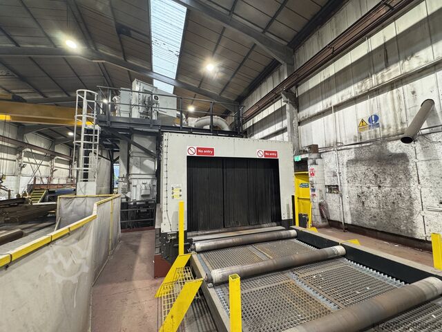 SHOTBLASTING LINE Wheelabrator 