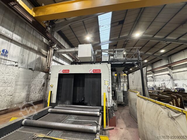 SHOTBLASTING LINE Wheelabrator 