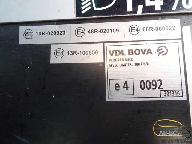 Reisebus BOVA Futura FHD127 - 48 Sitze EURO 5