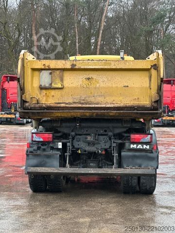 Three-sided tipper truck MAN TGS 35.480 8x6BB Meiller Bordmatik *TOP*