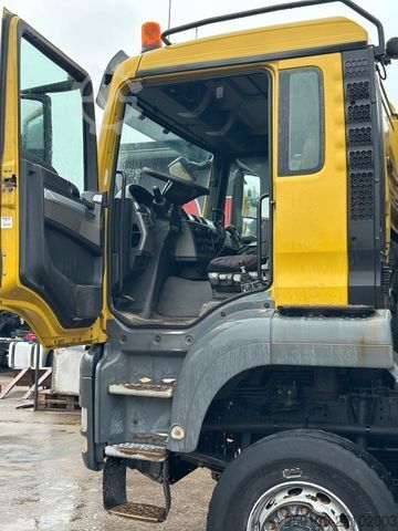 Three-sided tipper truck MAN TGS 35.480 8x6BB Meiller Bordmatik *TOP*