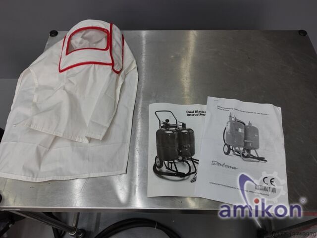 Mobile sandblasting unit DUO - 74 liters Datona SKU DT-55212