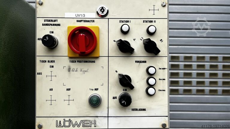 Schleifmaschine Löwer Typ ESM 400S Löwer ESM 400S