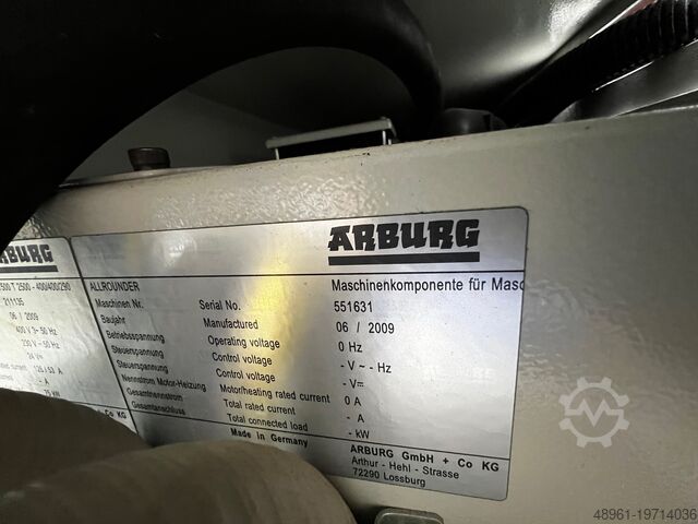 Spritzgießmaschine Arburg 1500T 2500-400/400/290 3K (235)