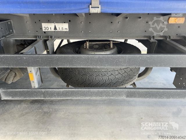 Open semitrailer with tarp Schmitz Cargobull Curtainsider Coil