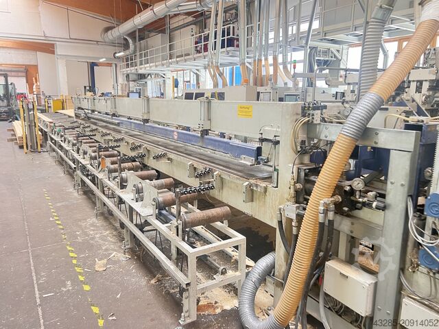 Finger jointing line WEINIG NKT Doppel-Pack DP20
