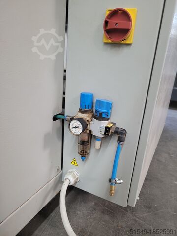 Schrumpfanlage mütek Systemtechnik Verpackungsmaschine MVF140G