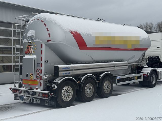 Silo semitrailer FELDBINDER O.ME.P.S Silo Auflieger 39 m³ 3 Achs