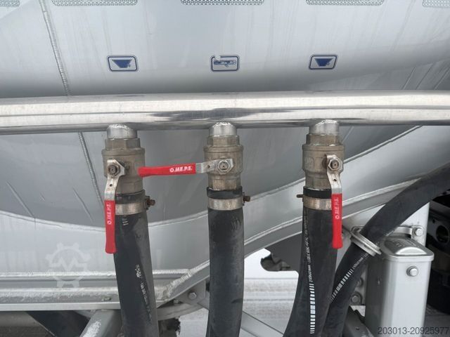 Silo semitrailer FELDBINDER O.ME.P.S Silo Auflieger 39 m³ 3 Achs