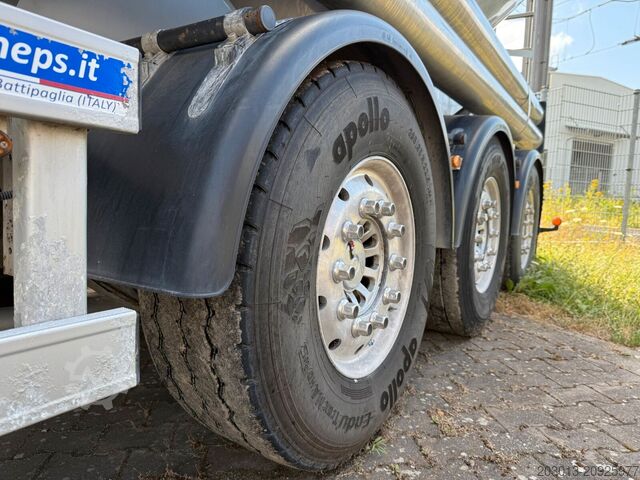 Silo semitrailer FELDBINDER O.ME.P.S Silo Auflieger 39 m³ 3 Achs