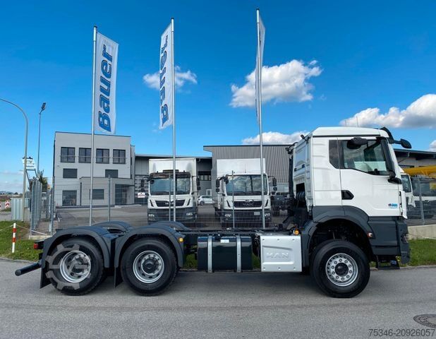 Special purpose truck MAN TGS 33.520 BL 6x4 CH/33 to/RS 3,60 m/PTO/AHK/Neu