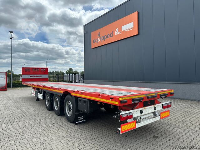 Platform trailer KAESSBOHRER new and unused Heavy-Duty flatbed / 690cm exten...