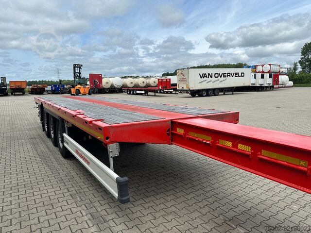 Platform trailer Kässbohrer LOWBED new and unused Heavy-Duty flatbed / 690c...