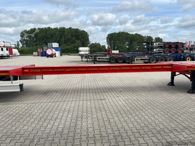 Platform trailer Kässbohrer LOWBED new and unused Heavy-Duty flatbed / 690c...