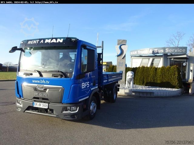 Tipper truck MAN TGL (TG3) 12.250 4x2 BB CH 12t Kipper meiller