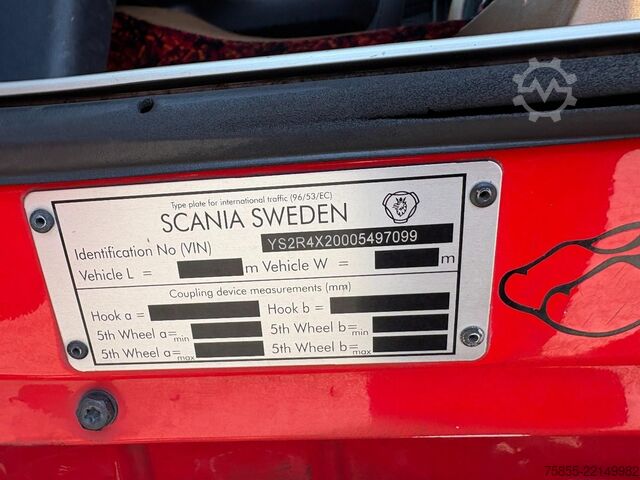 Standard tractor Scania R450 Topline / Retarder / NL Truck / Euro 6