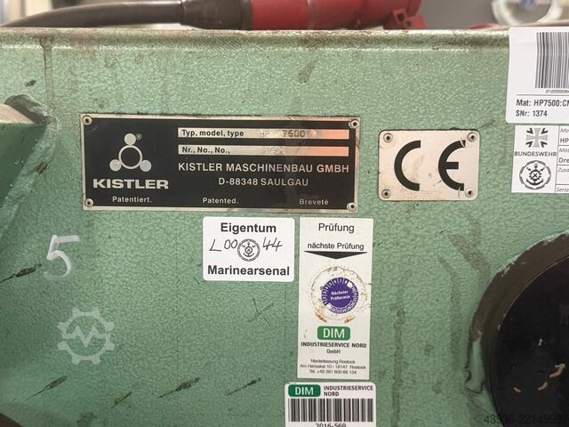 Schweißpositionierer Kistler HP 7500 Kistler HP 7500