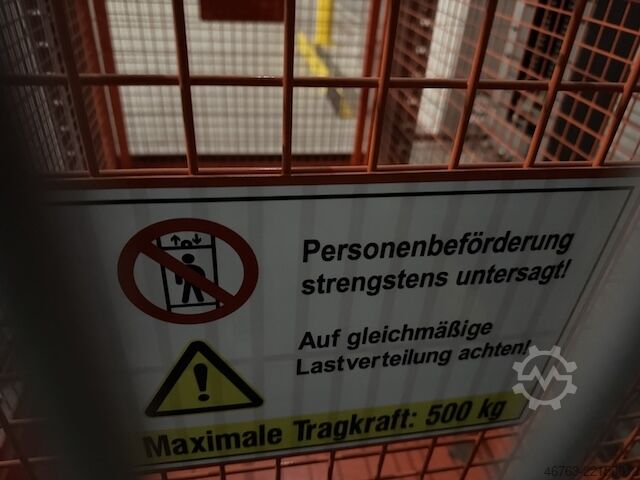 Mezzanine, Fläche ca. 2.960m2 Lagerbühne 