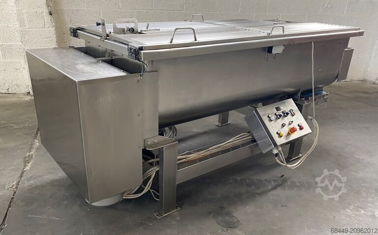 Pasta mixer twin shaft paddle mixer 900L Dominioni dubbele peddelmenger 900 L. Type ID 900