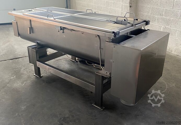 Pasta mixer twin shaft paddle mixer 900L Dominioni dubbele peddelmenger 900 L. Type ID 900