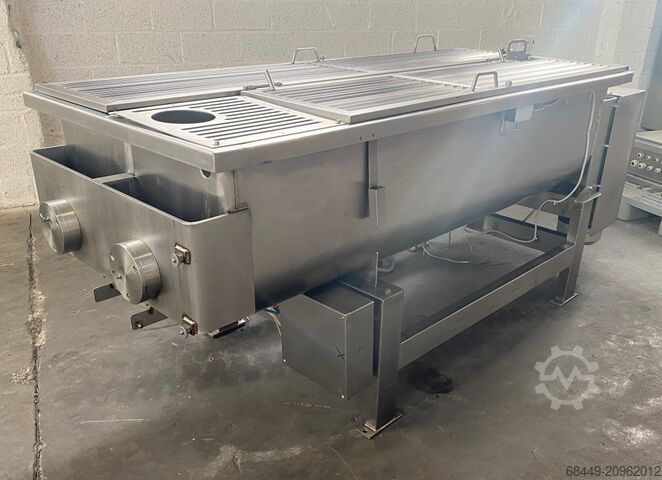 Pasta mixer twin shaft paddle mixer 900L Dominioni dubbele peddelmenger 900 L. Type ID 900