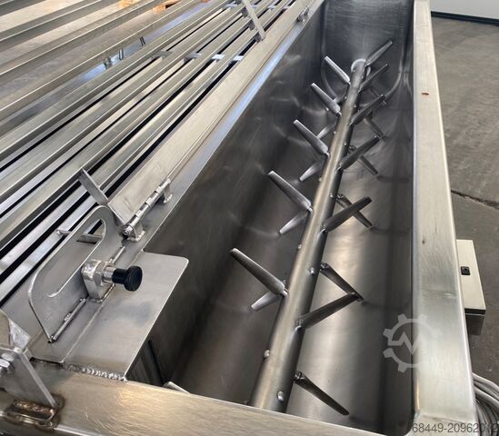 Pasta mixer twin shaft paddle mixer 900L Dominioni dubbele peddelmenger 900 L. Type ID 900