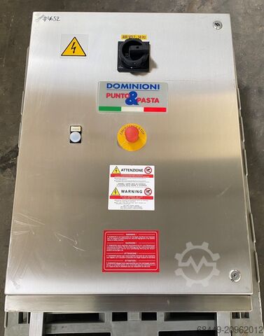 Pasta mixer twin shaft paddle mixer 900L Dominioni dubbele peddelmenger 900 L. Type ID 900