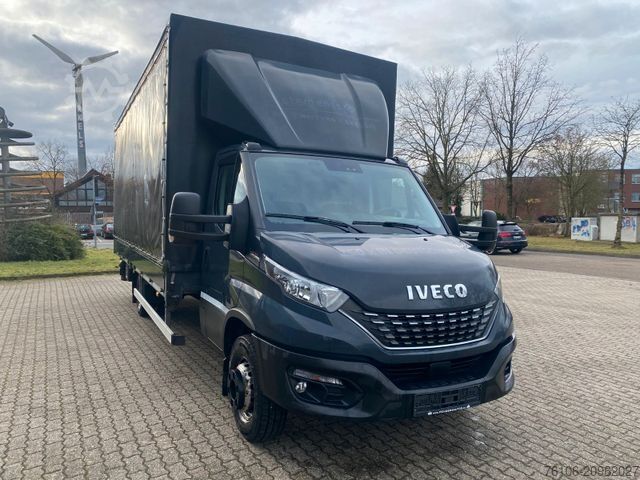 Curtain sider van IVECO Daily 72C18 Hi-Matic Pritsche Plane+LBW*Webasto*