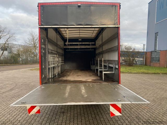 Curtain sider van IVECO Daily 72C18 Hi-Matic Pritsche Plane+LBW*Webasto*