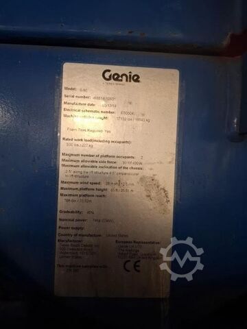 Teleskopbühne Genie S-85