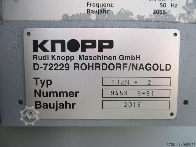 Extraction system Filter system extraction KNOPP 1200 m3/h  2.2 kW (2726)