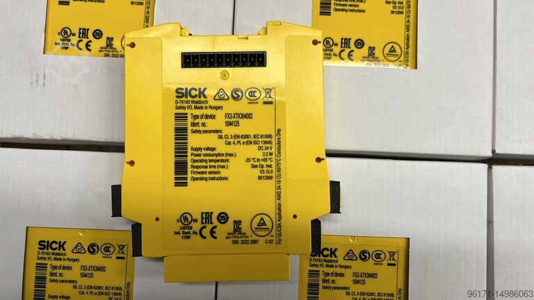 Steuerung 4 SICK Sick Safety Relais FX3-XTIO84002 4