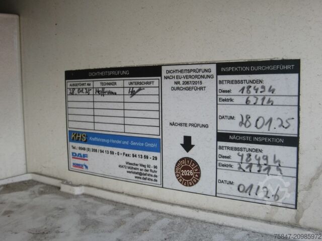 Reefer semitrailer Schmitz Cargobull SKO 24/L V7 Multitemp Doppelstock Lift