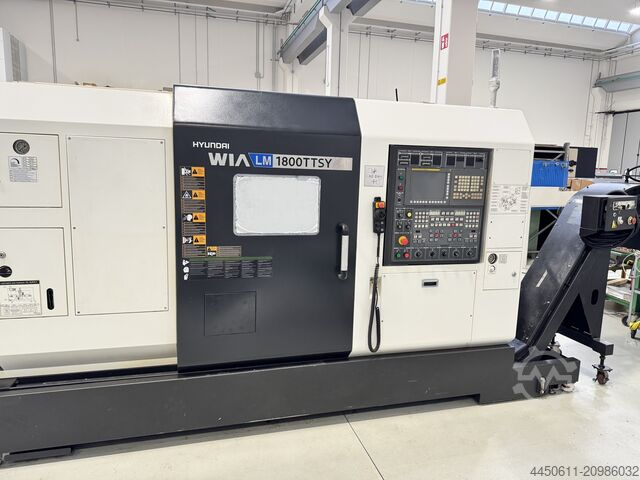 CNC lathe HYUNDAI WIA LM1800/TTSY