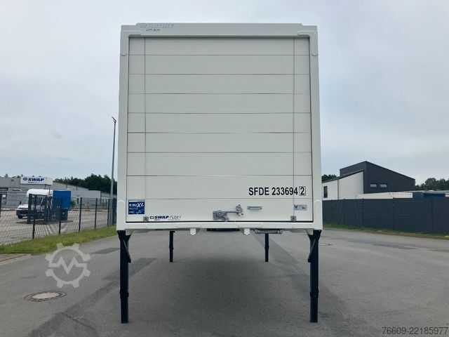 Swap body trailer KRONE Wechselbrücke Koffer