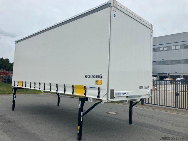 Swap body trailer KRONE Wechselbrücke Plane