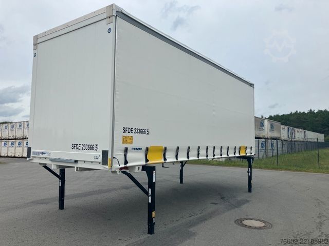 Swap body trailer KRONE Wechselbrücke Plane