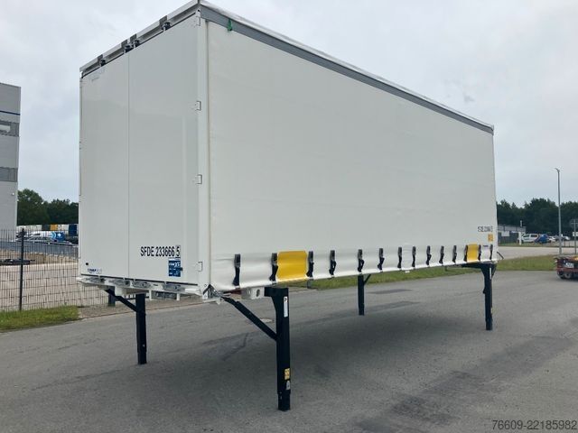 Swap body trailer KRONE Wechselbrücke Plane